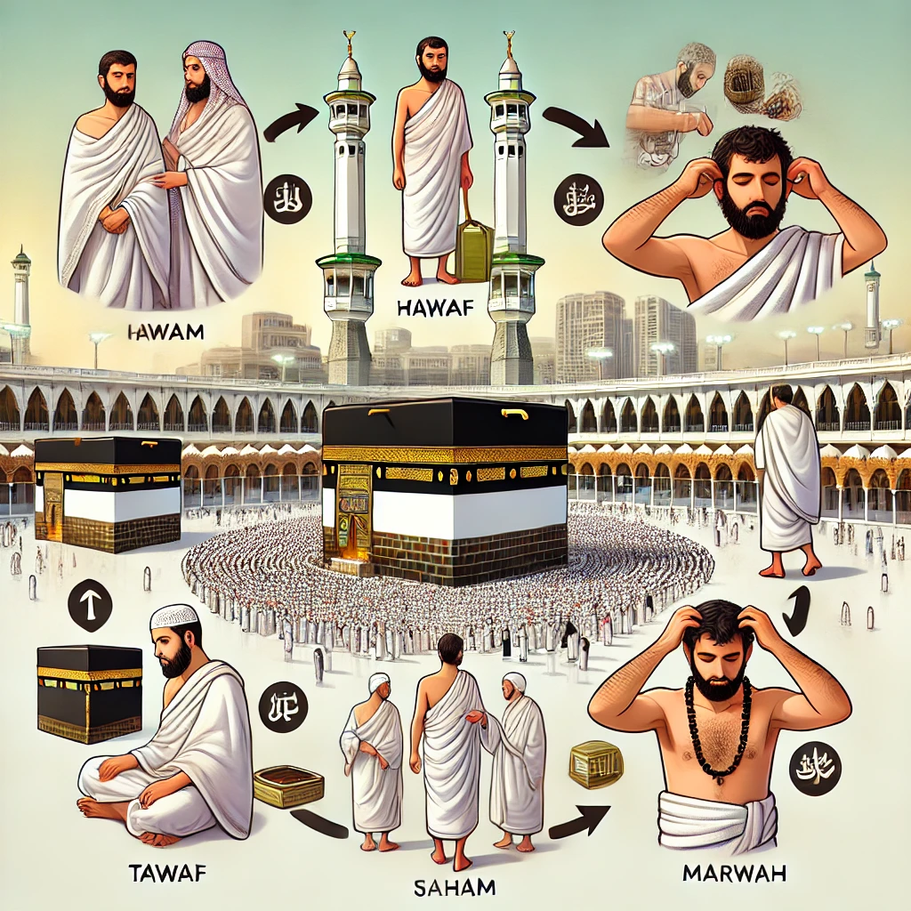 أداء مناسك العمرة